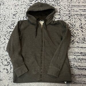 Salomon Women’s Zip Hoodie | Size Medium | Dark grey